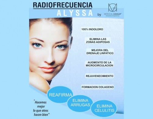 Aparatología estética: Radiofrecuencia Alyssa, rejuvenecimiento y reafirmación